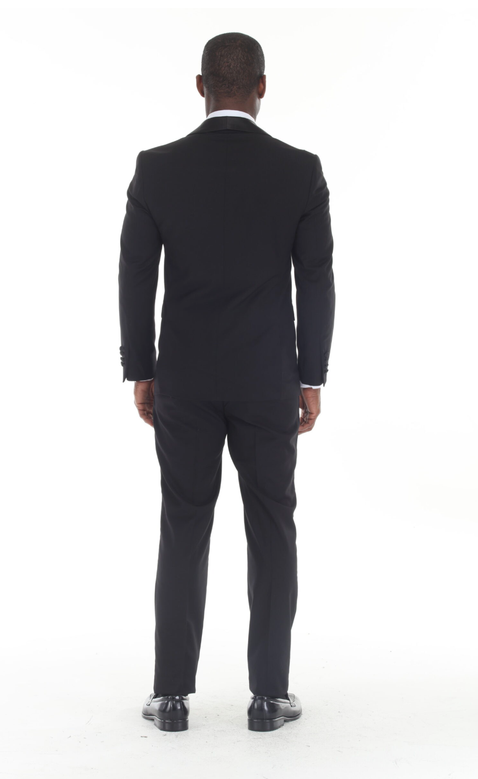 Slim Fit ThreePiece Tuxedo-Black