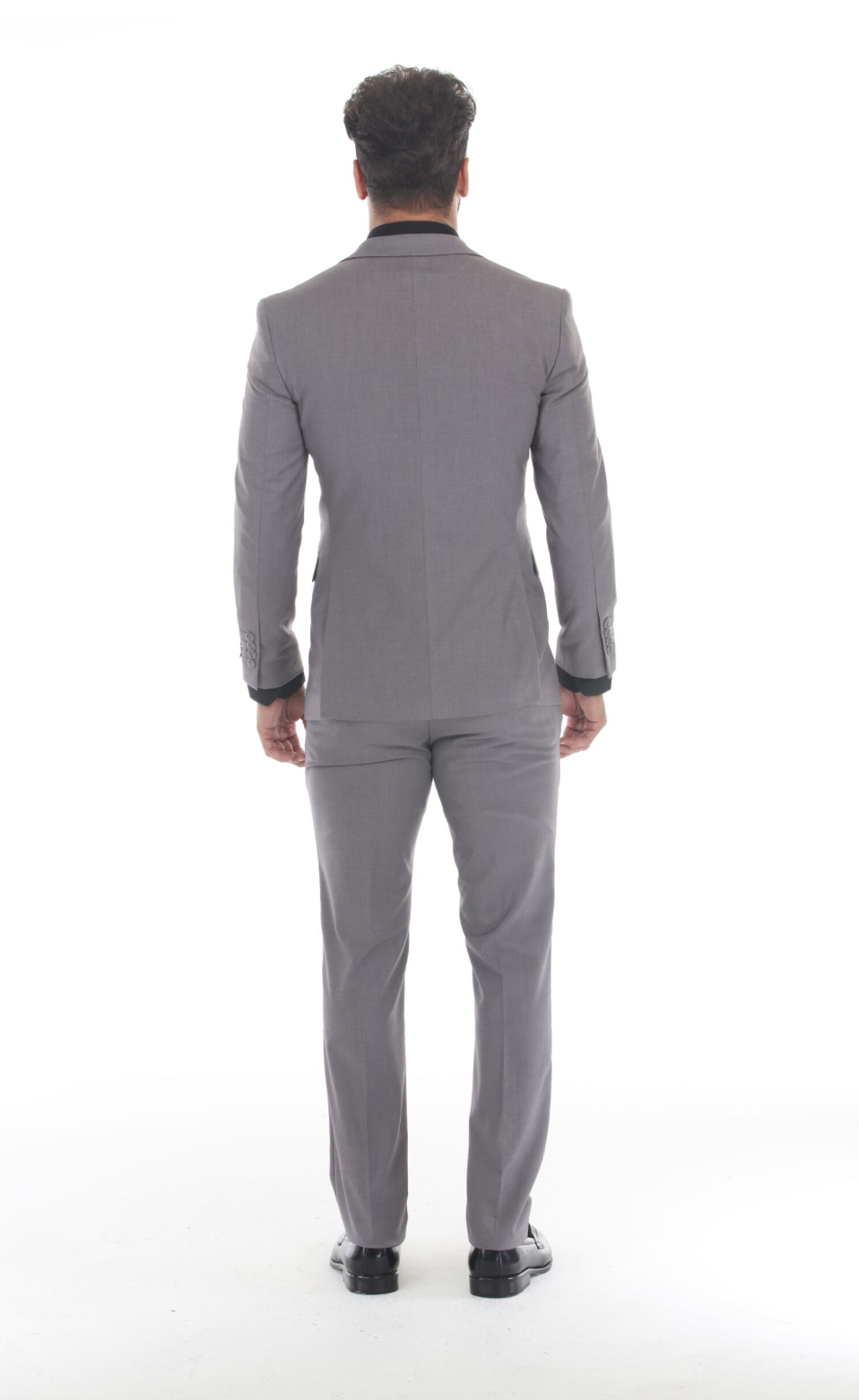Slim Fit ThreePiece Suit- Medium Gray