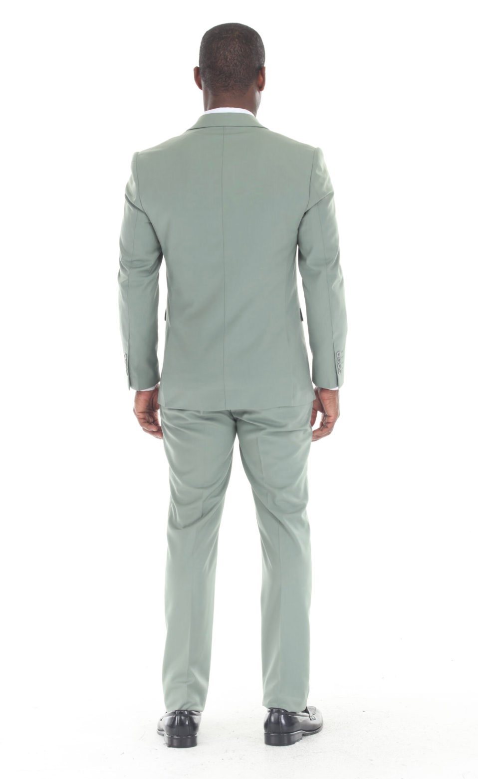Slim Fit ThreePiece Suit- Olive Green