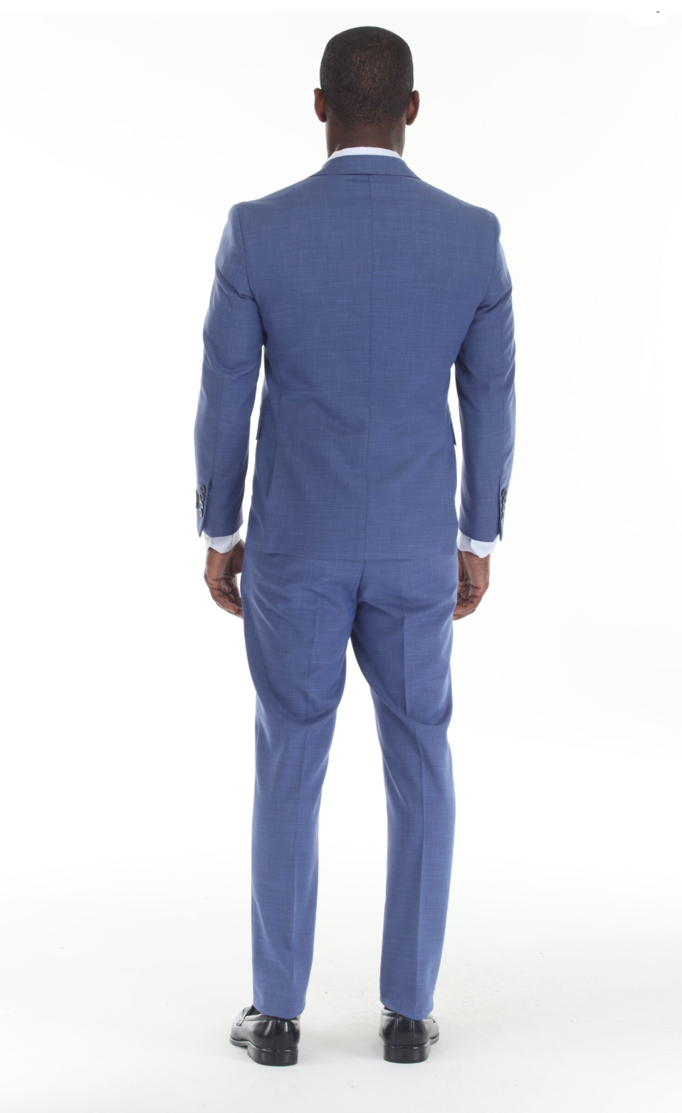 Slim Fit ThreePiece Suit- Sapphire Blue